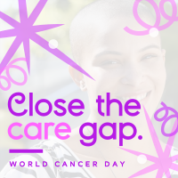 Swirls and Dots World Cancer Day Instagram post Image Preview