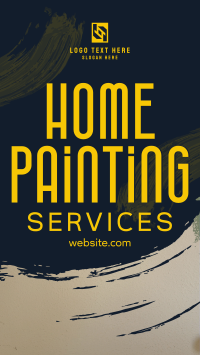 Professional Paint Services Facebook Story Design