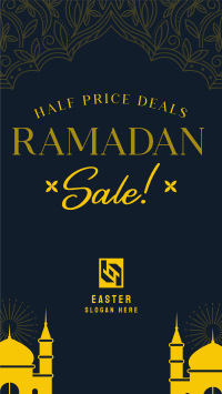 Blessed Ramadan Sale Facebook story Image Preview