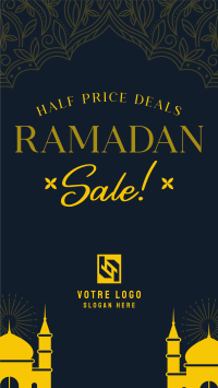 Blessed Ramadan Sale Facebook story Image Preview