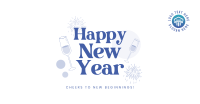 New Year Cheers Facebook ad Image Preview