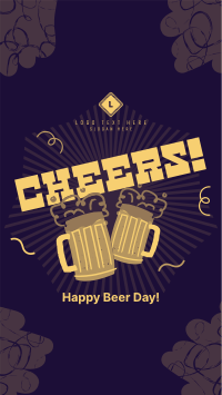 Cheery Beer Day YouTube short Image Preview