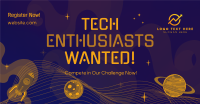 Cosmic Tech Enthusiasts Facebook ad Image Preview
