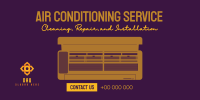 Air Conditioning Service Twitter Post Image Preview