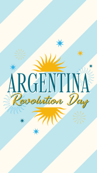 Argentina Revolution Day Instagram Reel Image Preview