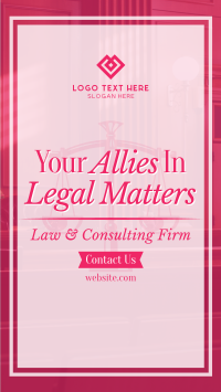Law Consulting Firm TikTok Video Design