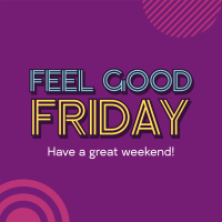 Feel Good Friday Instagram Post Design