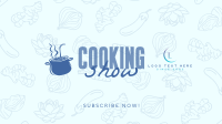 Vegan Cooking Show YouTube Banner Image Preview