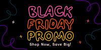 Black Friday Promo Twitter Post Image Preview