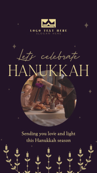 Hanukkah Family Tradition Instagram reel Image Preview