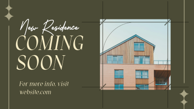 New Residence Coming Soon Facebook event cover Image Preview