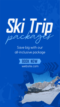 Winter Ski Instagram Reel Design