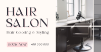 Hair Styling Salon Facebook ad Image Preview