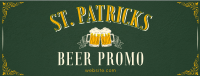 Paddy's Day Beer Promo Facebook cover Image Preview