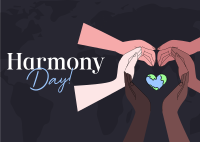 Harmony Day Postcard Design