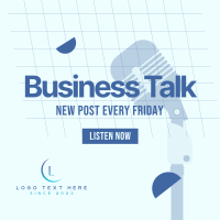 Business Podcast Instagram Post Design