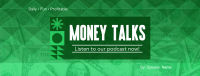 Money Talks Podcast Facebook Cover Design