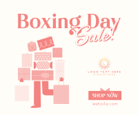 Boxing Shopping Sale Facebook post Image Preview
