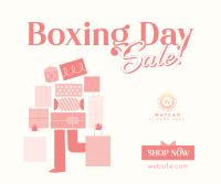 Boxing Shopping Sale Facebook post Image Preview