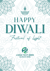 Festivity Of Light Poster Design