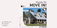 Ready for Move in Twitter Post Design