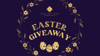 Eggs-tatic Easter Giveaway YouTube Video Design