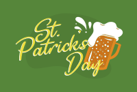 St. Patrick's Beer Pinterest Cover Design