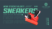 New Kicks Alert Facebook Event Cover Design