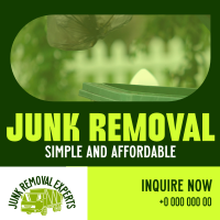 Garbage Removal Service Instagram post Image Preview
