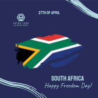 South Africa Freedom Day Instagram Post Design