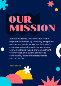 Modern Our Mission Flyer Image Preview