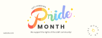 Love Pride Facebook Cover Design
