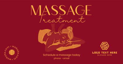 Best Massage Treatment Facebook ad Image Preview