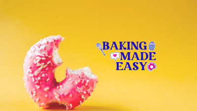 Baking Made Easy YouTube Banner Image Preview