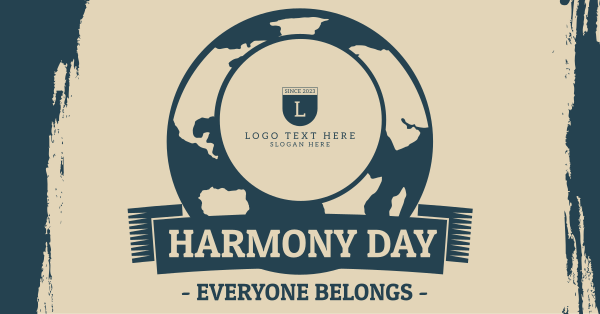 Harmony Week Facebook Ad Design Image Preview