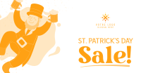 St. Patrick's Greeting Promo Sale Facebook Ad Design
