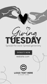 Give back this Giving Tuesday TikTok video Image Preview