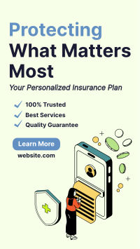 Insurance Investment Plan TikTok video Image Preview