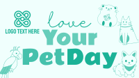 Love Your Pet Day Video Image Preview