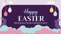 Easter Ornaments Facebook event cover Image Preview