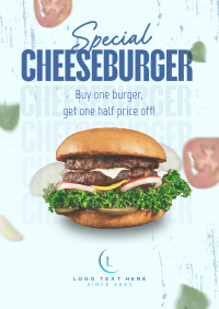 Special Cheeseburger Deal Poster Image Preview