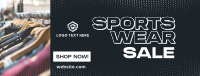 Sportswear Sale Facebook cover Image Preview