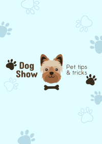 Yorkie Dog Show Flyer Image Preview