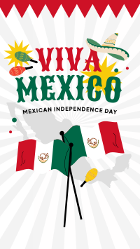 Mexican Independence TikTok Video Design