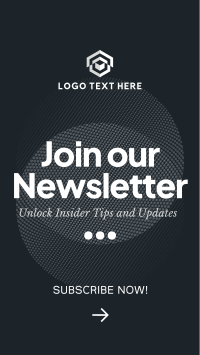 Newsletter Campaign TikTok video Image Preview