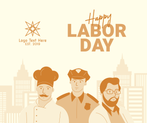 Happy Labor Day Facebook post Image Preview