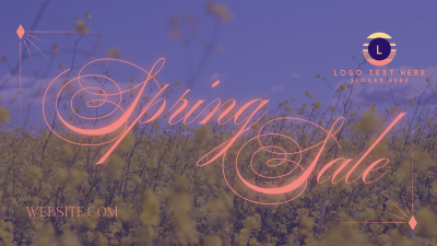 Spring Sale Facebook event cover Image Preview