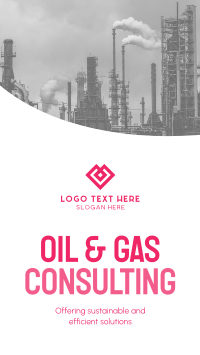 Oil and Gas Business Instagram story Image Preview