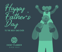 Happy Father's Day! Facebook Post Design