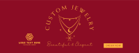 Custom Jewelries Facebook Cover Design